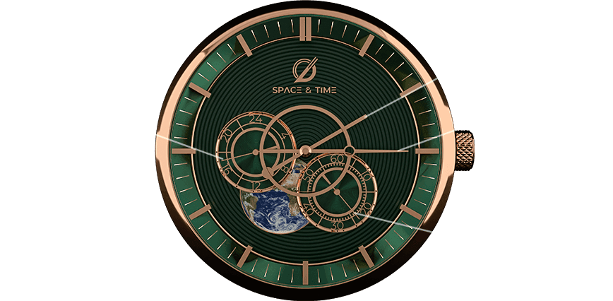 space and time forest earth automatic self wind watch manual